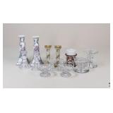 13 Candle Holders - Towle, Mikasa, Krosno, etc.