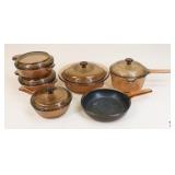 Corning Ware Visions Cookware / 6 Pc