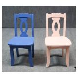 Painted Kid Kraft Children's Chairs / 2 pc