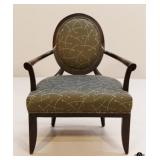 Sherrill French Bergere Style Arm Chair