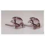 Art Glass Floral Figurine