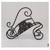 Wrought Wine Iron Bottle Holder
