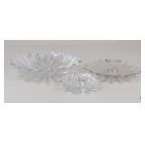 Celestial Iridescent Serving Bowls / 3 Pc