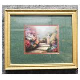 Thomas Kinkade Print 'The Victorian Garden'