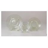 Hazel Atlas 11pc Yellow Dishes