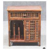 Bamboo/Rattan Console