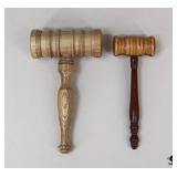 Wood Gavels / 2 Pc