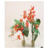 Artificial Canna Lilly Arrangements / 2 Pc