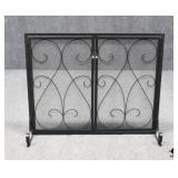 Wrought Iron Fireplace Screen