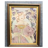 Art Nouveau Embroidery Needle Point
