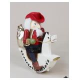 Bombay Santa Cowboy Rocking Horse Nutcracker