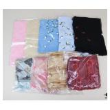 Scarves & Wraps Embellished/Beaded + / 9Pc