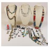 Chico's Costume Jewelry / 18pc