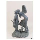 Garden Statue - Resin Fairy w/Boy