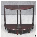 Pair of Corner Tables