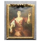 Vintage Portrait-Original Oil on Canvas