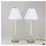 Pair of Candlestick Lamps