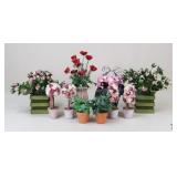 Artificial Floral Arrangements / 10 pc