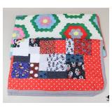 Handmade Twin Disney Quilt & Full Floral Quilt -