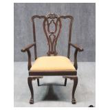 Chippendale Style Arm Chair