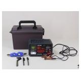 Sears Battery Charger w/ Carry Case