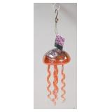 UI Art Glass Jelly Fish Wind Chimes