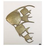 Brass Fish Wall Decor
