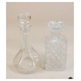 Glass Decanters / 2 Pc