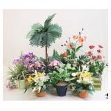 Artificial Floral Arrangements / 12 Pc