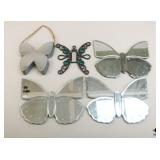 Butterfly Wall Mirrors & Decor