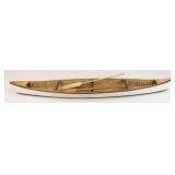 Wood Canoe Decor