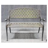 Metal Garden Bench