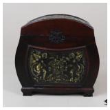 Wood Box w/ Metal Accent