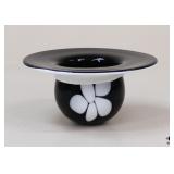 Glass Hat Shaped Vase