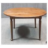 Distressed Round Dining Table