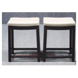 Linon Counter Height Stools / 2pc