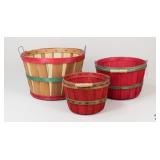 Bushel Baskets/ 3 pc