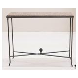 Metal Console w/ Granite Insert