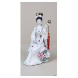 Porcelain Geisha Figurine