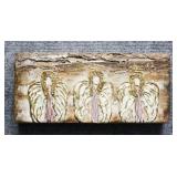 Hand Painted Angels on Wood by Debbie Clary