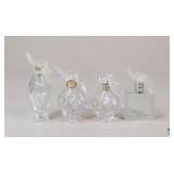 Perfume Bottles / 4 pc
