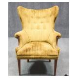 Vintage Fan Back Arm Chair