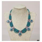 Stone & Metal Necklace