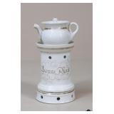 Porcelain Veilleuse Teapot