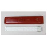 Pickett Vintage Slide Rule W/Leather Case