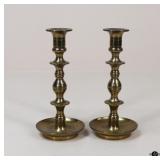 Pair Of Baldwin Brass Candlesticks