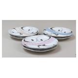 Registrirt Oyster Plates/ 6 pc