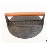 'Bacon Press' Cast Iron Grill Tool