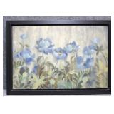 Floral Print on Canvas by Silvia Vassileva