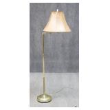 Brass Adjustable Arm Floor Lamp